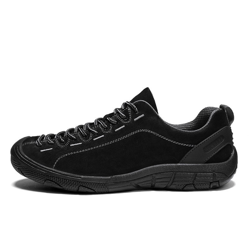 GONGNIUMEILI Pu Abrasion Resistant Slip Resistant Abrasion Resistant Slip Resistant Low top Mountaineering Shoes Men’s