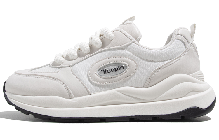 TUOPIN Textile, Synthetic Leather Fall Winter Fleece Lined, Outing Stroll, Campus Style Platform Sports