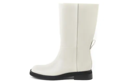 CHARLES&KEITH Ankle Boots Women's White