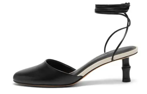 CHARLES&KEITH Pu Slim Heel Mary Jane Shoes Women's