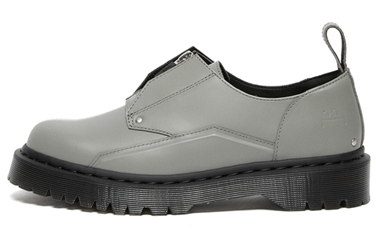A-COLD-WALL* x Dr.Martens Martin 1461 JK round toe thick sole low-top lifestyle casual shoes men and women same style gray