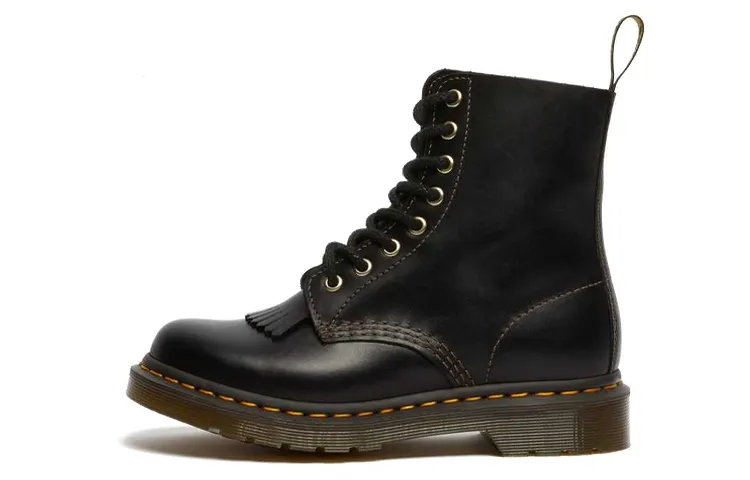 Dr. Martens 1460 Pascal Abruzzo Combat Boots Black Women's