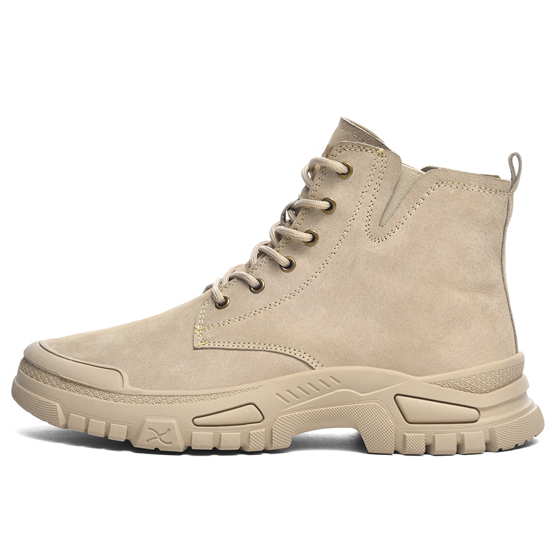 DUNNU Pigskin Cushioning Abrasion Resistant Slip Resistant Cushioning Abrasion Resistant Slip Resistant High top