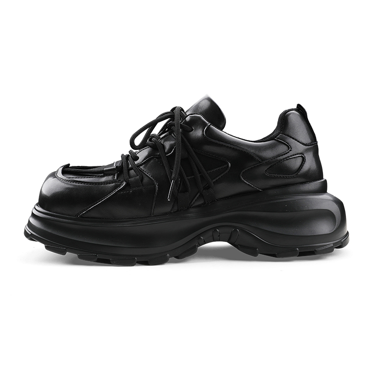 HANQIAORIJI Le Collection Low top Chunky Sneakers 5.5cm Unisex Black