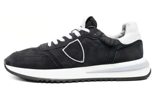 PHILIPPE MODEL Tropez Leather Low top Casual Shoes Men's Black