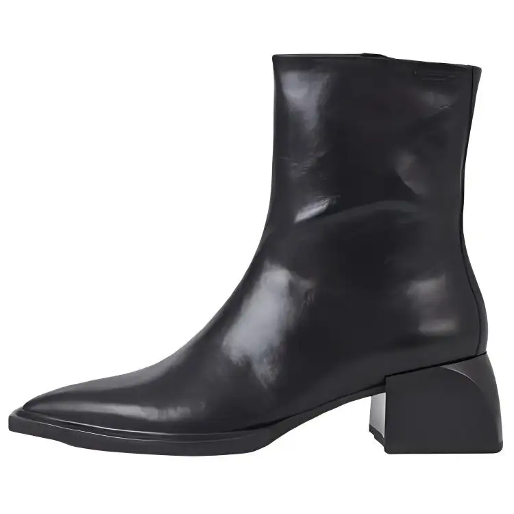 VAGABOND SHOEMAKERS Leather Ankle Boots 5.5cm Women's Black