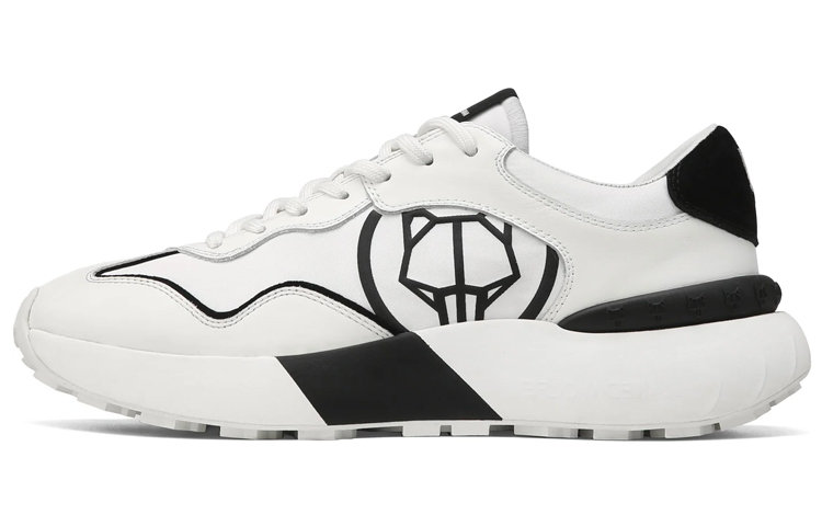 Naked Wolfe Drought Abrasion Resistant Low top Sports Casual Shoes Men's White Black