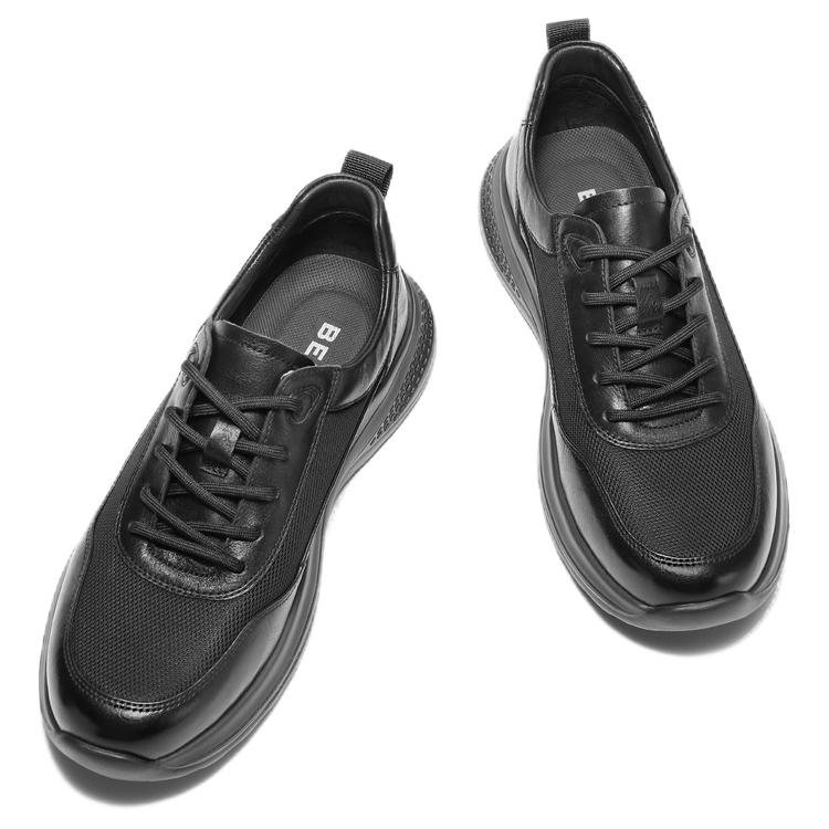 BELLE Slip Resistant Abrasion Resistant Slip Resistant Abrasion Resistant Low top Casual Shoes Men’s Black