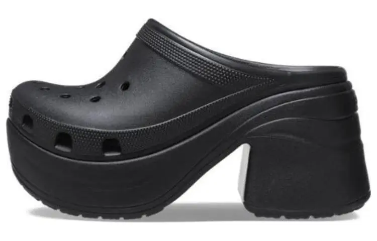Crocs Siren Clog EVA Clogs 8.8cm Unisex Black