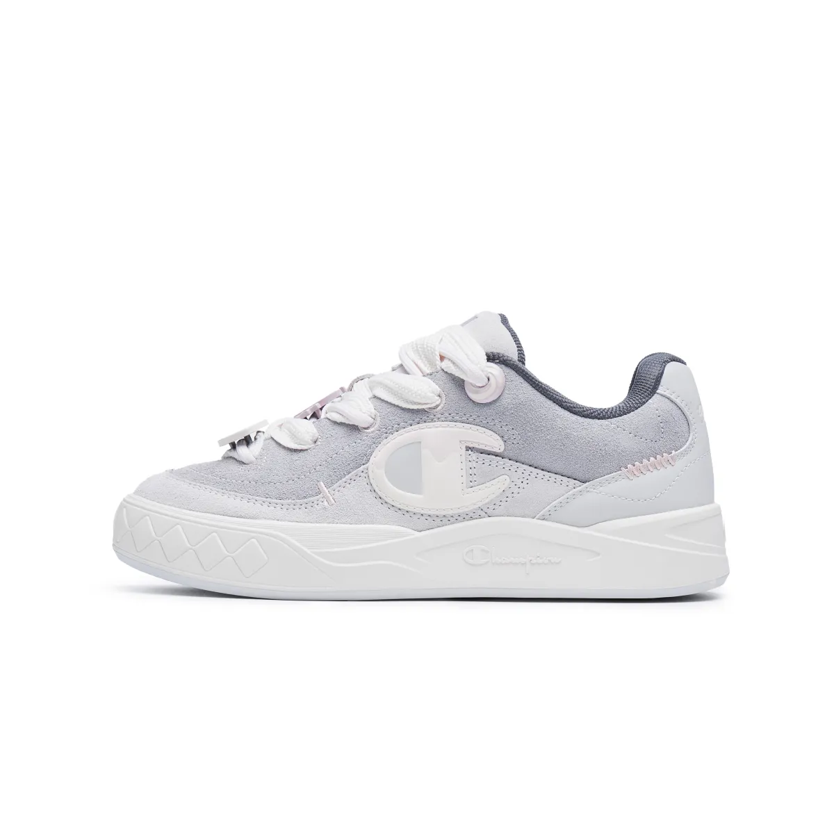 Champion Atomic Shoes Textile, Synthetic Leather, Split Cow Leather Low top Skateboard Shoes Unisex