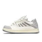 LuzaoT SUPER DRAG Low top Skateboard Shoes Unisex Beige Gray