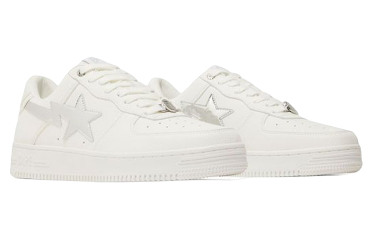 Мужские кеды A BATHING APE A BATHING APE STA (белый) — фото 2