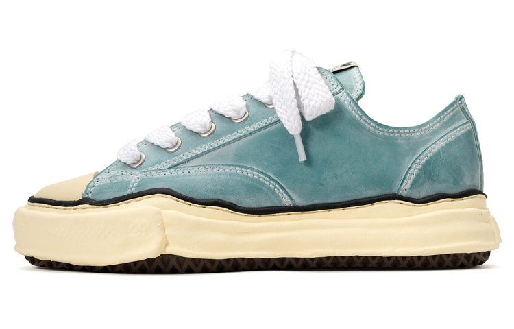 MIHARA YASUHIRO Maison MIHARA YASUHIRO Peterson OG Sole Low Paraffin Leather Green