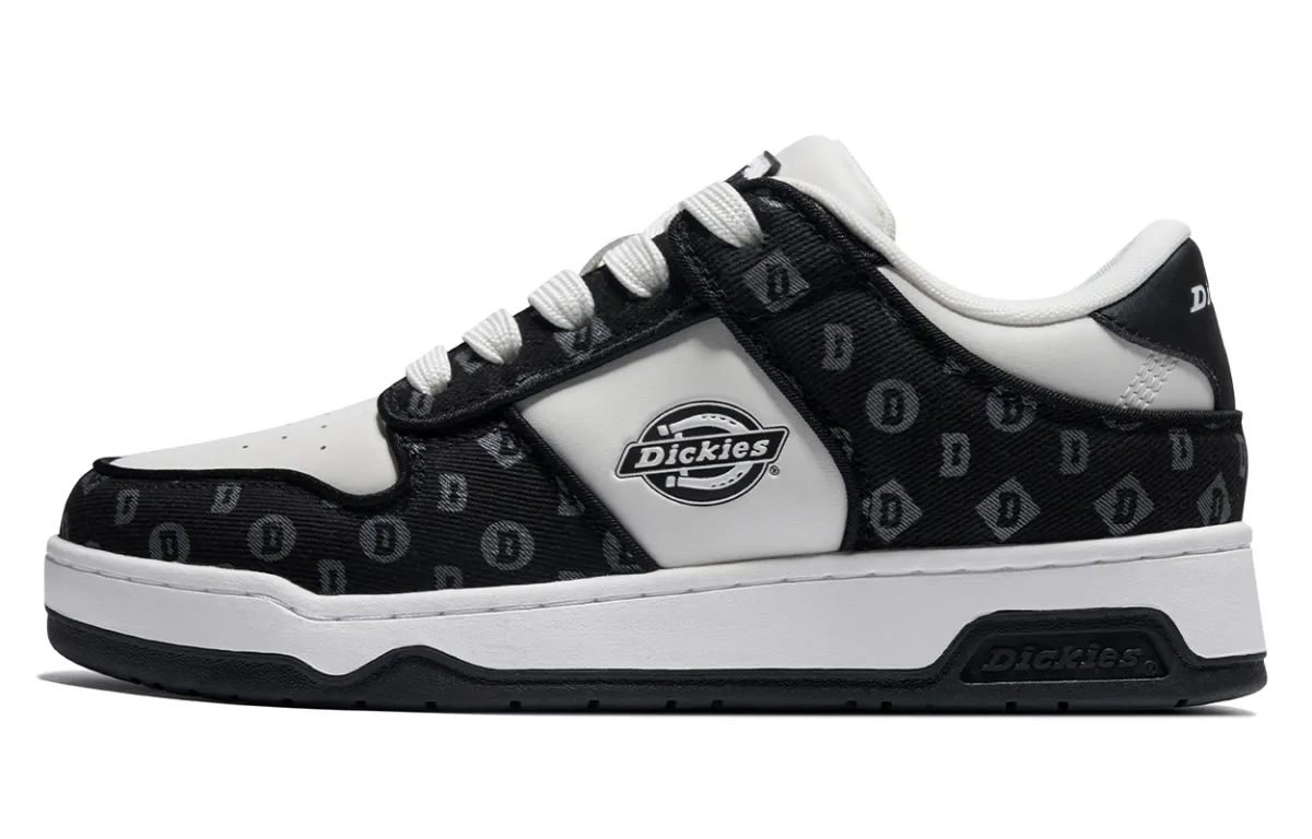 Dickies Low top Skateboard Shoes Men's Black White