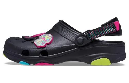 Crocs Classic All Terrain Clog Minimalistic Casual Unisex Black Sandals