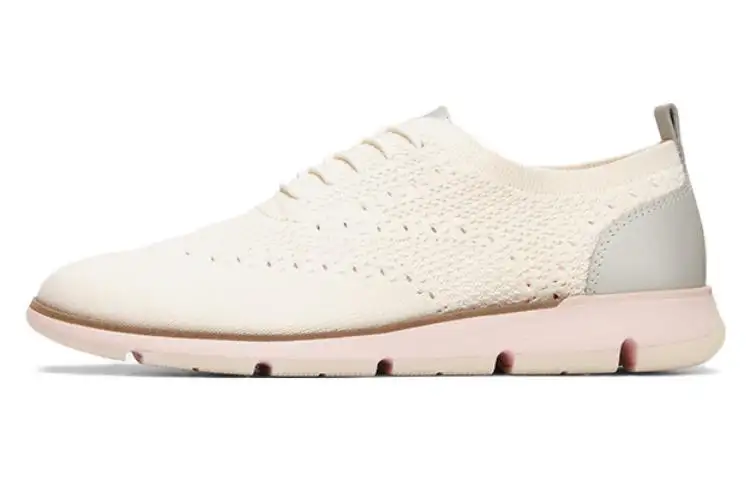 COLE HAAN Fabric Low top Casual Shoes Women's White