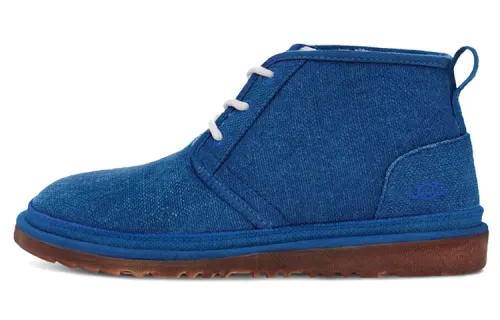 UGG Neumel Canvas Ankle Boots Men's Indigo