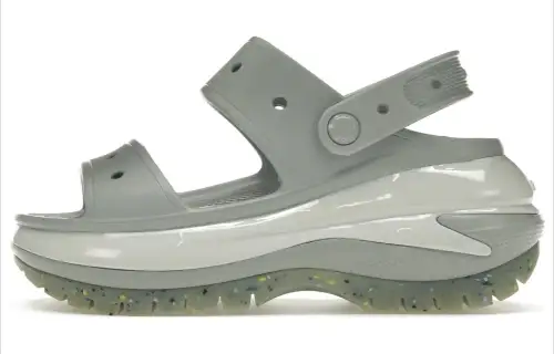 Crocs Mega Crush Sandal Light Grey