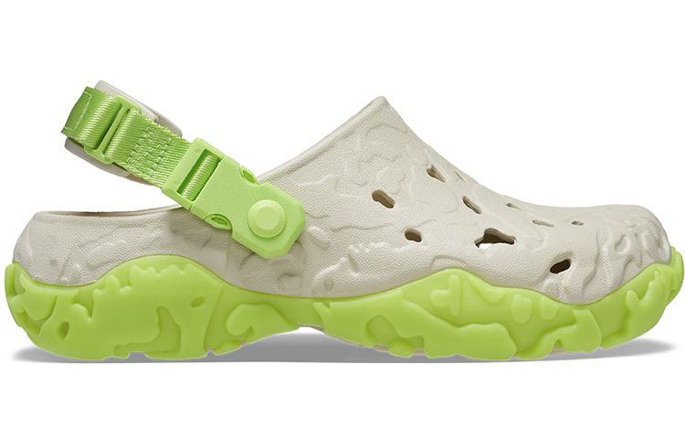 Crocs EVA Sports Sandals Men's White Green