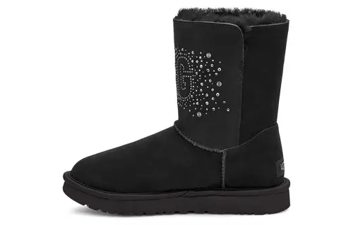 UGG Classic Bling Snow Boots Black Women's