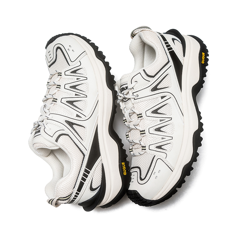 GUQUE Low top Hiking Shoes Unisex Gray