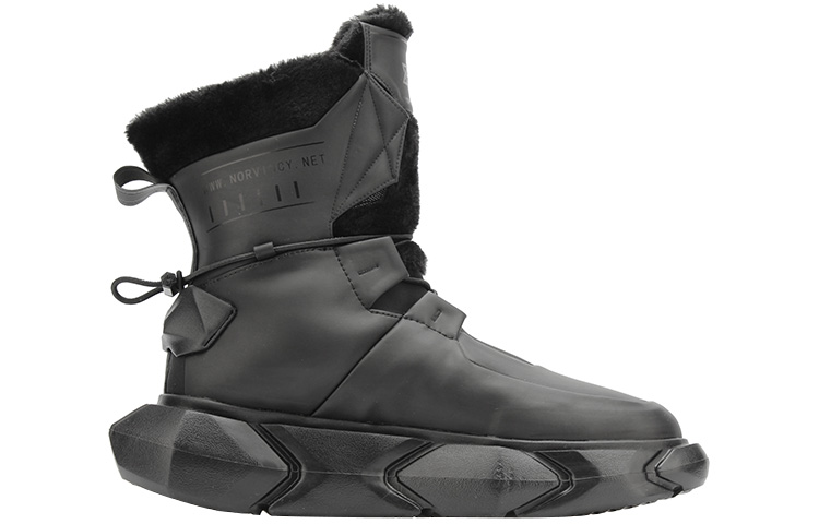 NORVINCY Snow Boots Unisex Black