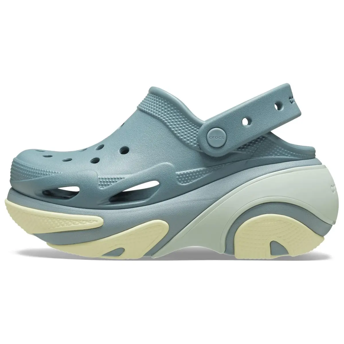 Crocs Bubble Crush Clog Clogs Unisex Blue
