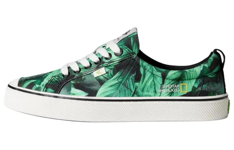CARIUMA Canvas Low top Skateboard Shoes Unisex Green