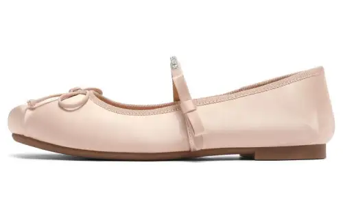 BELLE Fabric Mary Jane Shoes 1CM Women's