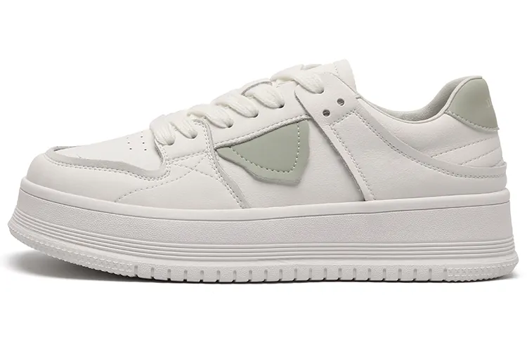 PACO GIL Synthetic Leather Low top Skateboard Shoes Women's White