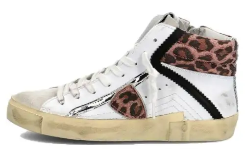 PHILIPPE MODEL Paris PRSX Animal-print High-top Sneakers