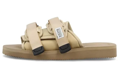 Suicoke Slip Resistant Antibacterial Slide Slippers Men's Light Umber