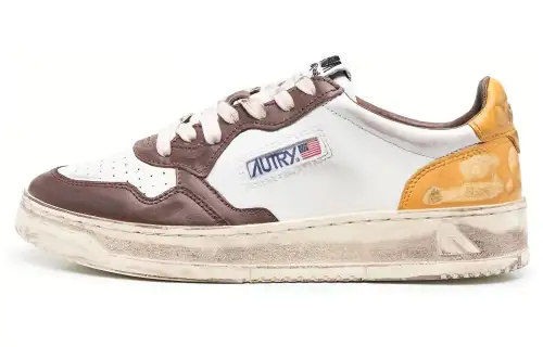 AUTRY Medalist White Brown Honey