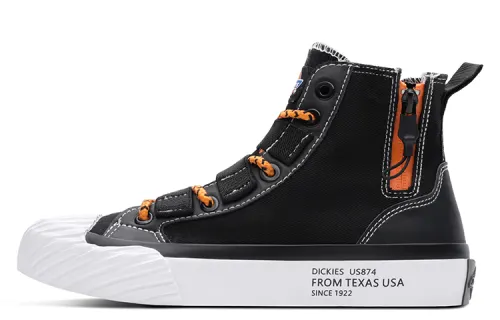 Dickies Canvas Shoes Women's High Top Black