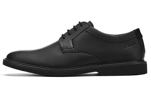 Clarks Dress Shoes Men's Low Top Black