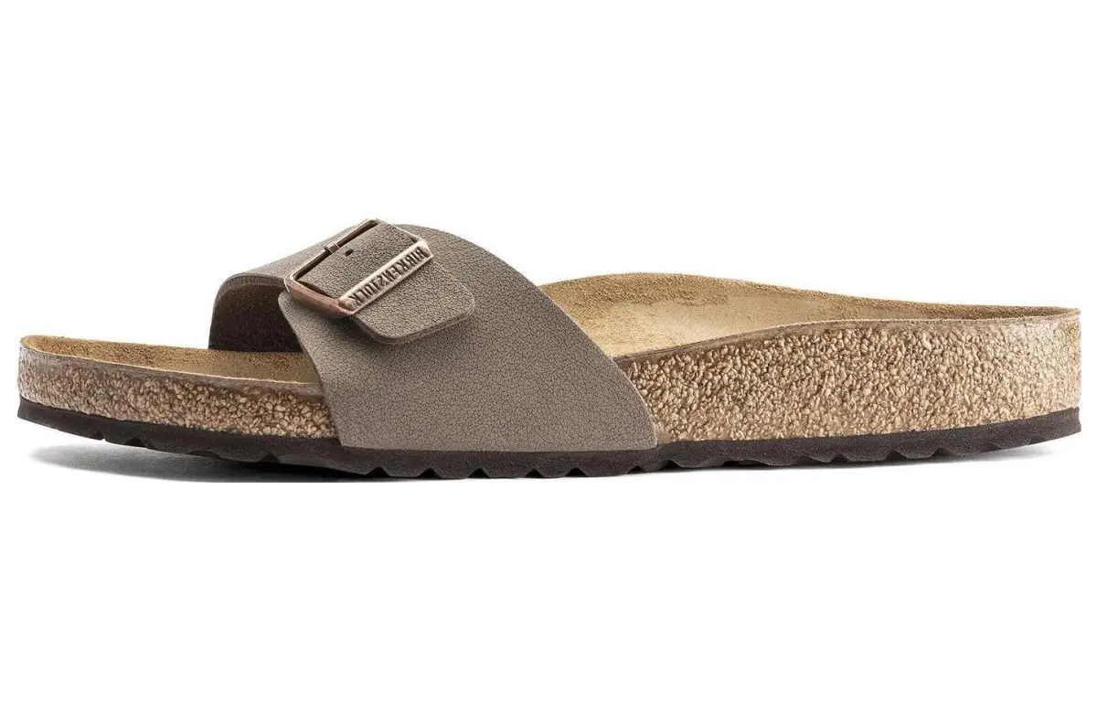 Birkenstock Slide Slippers Unisex Brown, Narrow