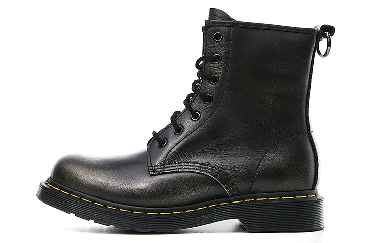 BEFFON Combat Boots Unisex Gradient Silver