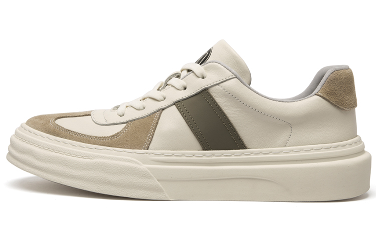 Anthony Miles Anthony Miller Stylish Skateboarding Shoes Men's Beige Apricot