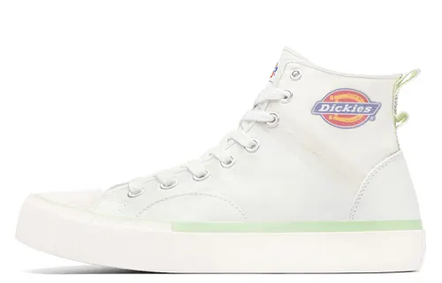 Dickies Abrasion Resistant High top Skateboard Shoes Men's White
