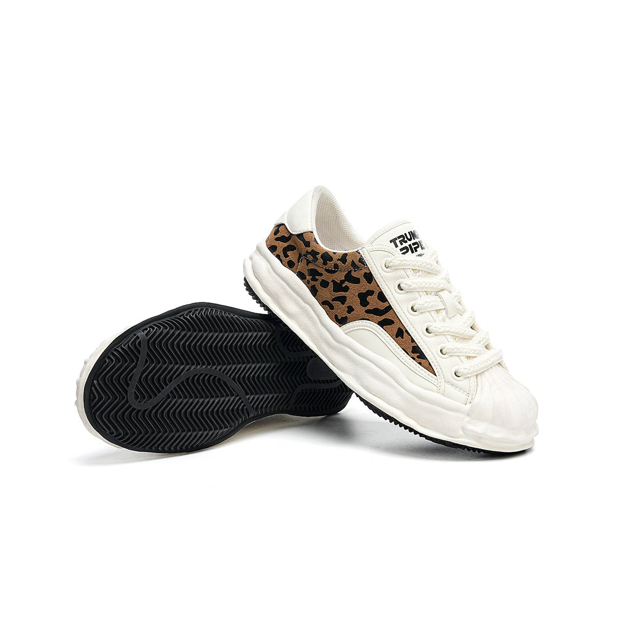 TRUMPPIPE Casual Shell Head Fabric Stylish Skateboarding Shoes Unisex