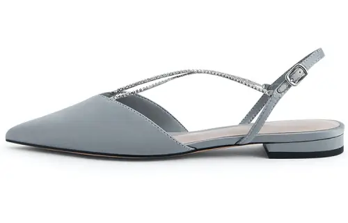CHARLES&KEITH Women's Casual Shoes Women's Light Blue