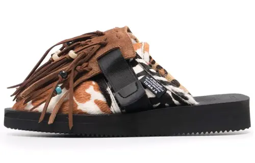 Suicoke X Suicoke Zavo Patchwork Flat Shoes Women's
