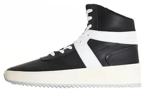 Fear Of God Leather High top Casual Shoes Men's Black