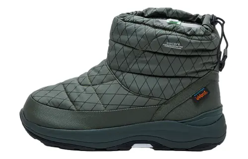 Suicoke Thermal Short Snow Boots Unisex Olive