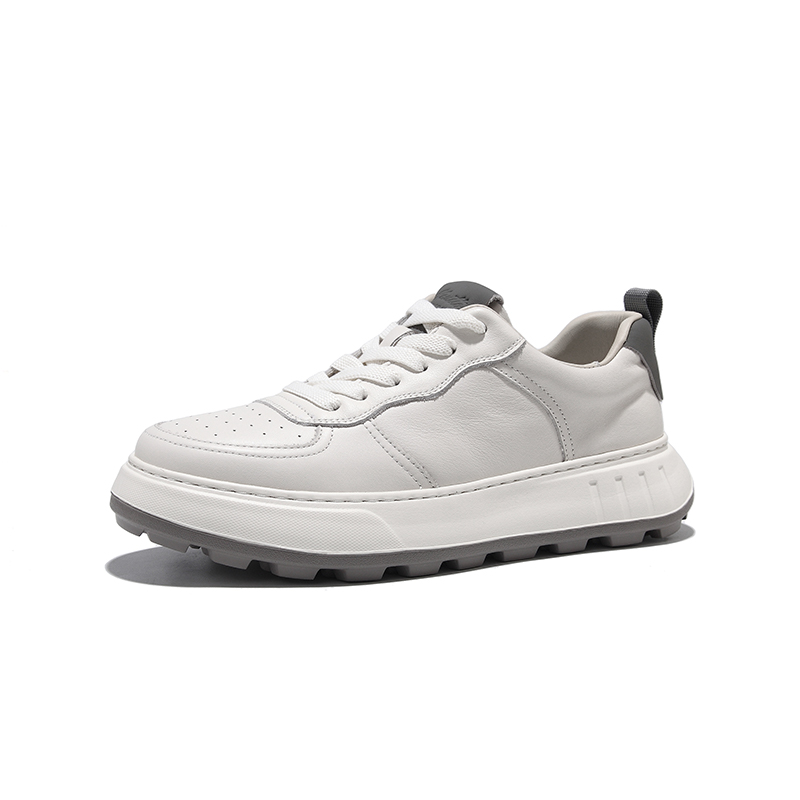 Hautton Jeans Low top Casual Shoes Men's White