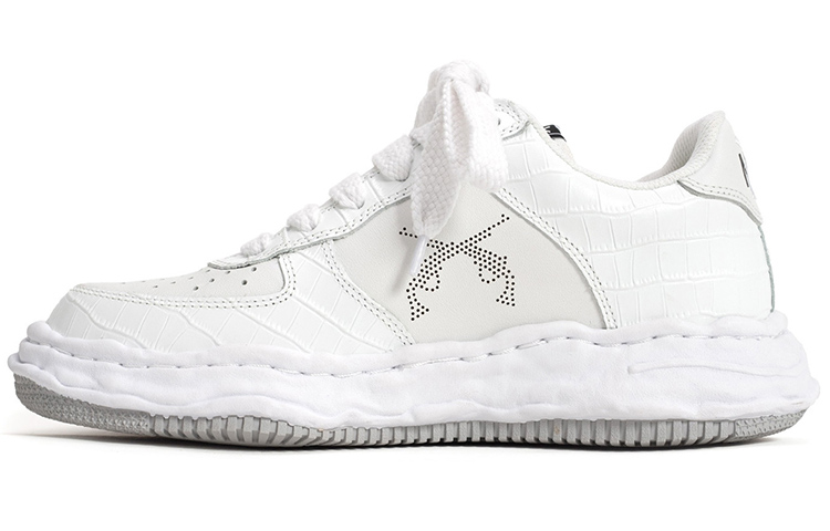 MIHARA YASUHIRO Maison MIHARA YASUHIRO Wayne OG Sole Leather Low Roarguns White