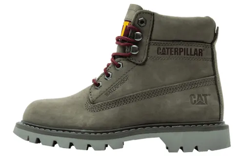 CAT Watershed WP Collection Comfortable Outdoor Boots Women's Dark Gray