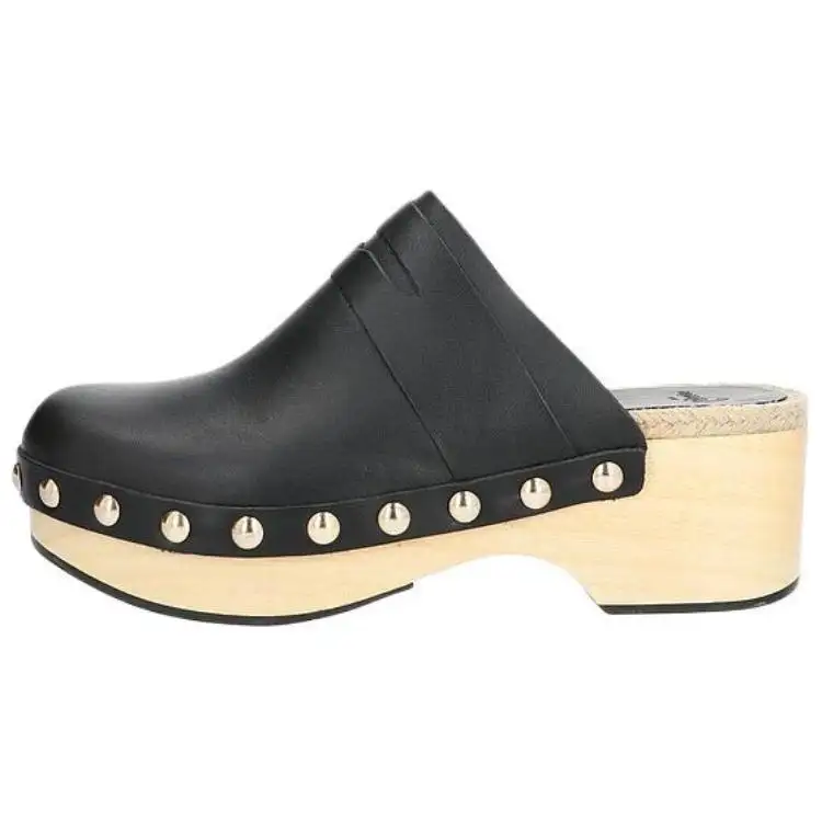 Castañer Slip Resistant Closed Toe Slippers Women's Black