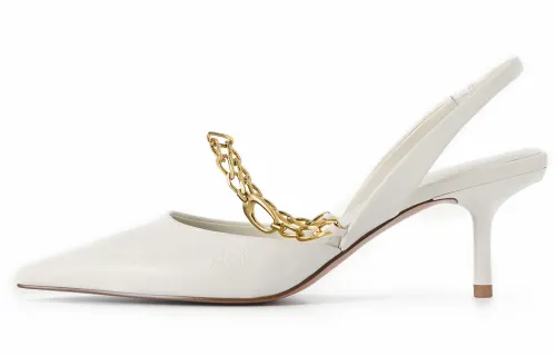 PEDRO Sheepskin Slim Heel Mary Jane Shoes Women's