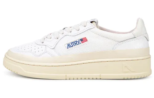 AUTRY Slip Resistant Abrasion Resistant Low top Sports Casual Shoes Men's White